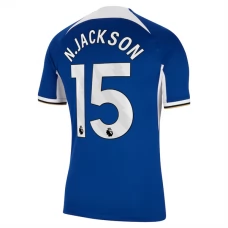 Chelsea FC N.Jackson 15 Kotipelipaita 2023-24 Jalkapallo Pelipaidat Peliasut