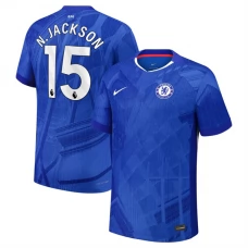 Chelsea FC N.Jackson 15 Kotipelipaita 2025-26 Jalkapallo Pelipaidat Peliasut
