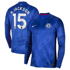 Chelsea FC N.Jackson 15 Kotipelipaita 2025-26 Jalkapallo Pelipaidat Peliasut(L/S)