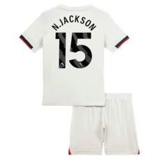 Chelsea FC N.Jackson 15 Lasten Vieraspelipaita 2025-26 Jalkapallo Pelipaidat Peliasut