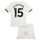 Chelsea FC N.Jackson 15 Lasten Vieraspelipaita 2025-26 Jalkapallo Pelipaidat Peliasut