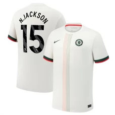 Chelsea FC N.Jackson 15 Vieraspelipaita 2025-26 Jalkapallo Pelipaidat Peliasut