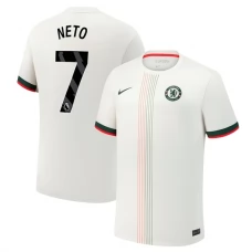Chelsea FC Neto 7 Vieraspelipaita 2025-26 Jalkapallo Pelipaidat Peliasut