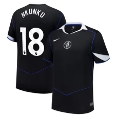 Chelsea FC Nkunku 18 Kolmas Pelipaita 2025-26 Jalkapallo Pelipaidat Peliasut