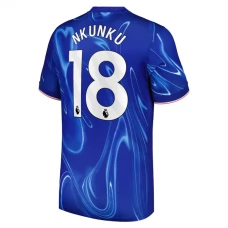 Chelsea FC Nkunku 18 Kotipelipaita 2024-25 Jalkapallo Pelipaidat Peliasut