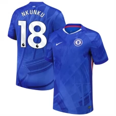 Chelsea FC Nkunku 18 Kotipelipaita 2025-26 Jalkapallo Pelipaidat Peliasut