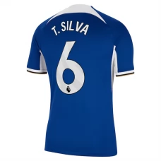Chelsea FC T.Silva 6 Kotipelipaita 2023-24 Jalkapallo Pelipaidat Peliasut