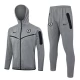Chelsea FC Treenitakki Suits 2024-25 - Huppari Harmaa