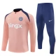 Chelsea FC Verryttelypuku 2025-26 - 1-4 Zip Vaaleanpunainen