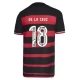 CR Flamengo De La Cruz 18 Kotipelipaita 2024-25 Jalkapallo Pelipaidat Peliasut