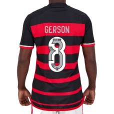 CR Flamengo Gerson 8 Kotipelipaita 2024-25 Jalkapallo Pelipaidat Peliasut