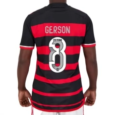 CR Flamengo Gerson 8 Kotipelipaita 2024-25 Jalkapallo Pelipaidat Peliasut