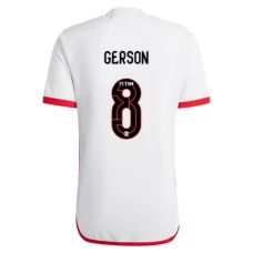 CR Flamengo Gerson 8 Vieraspelipaita 2024-25 Jalkapallo Pelipaidat Peliasut