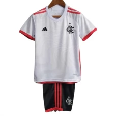 CR Flamengo Lasten Vieraspelipaita 2024-25 Jalkapallo Pelipaidat Peliasut