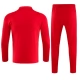CR Flamengo Verryttelypuku 2023-24 - 1-4 Zip Punainen