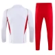 CR Flamengo Verryttelypuku 2023-24 - 1-4 Zip Valkoinen