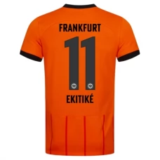 Eintracht Frankfurt Ekitike 11 Kolmas Pelipaita 2024-25 Jalkapallo Pelipaidat Peliasut