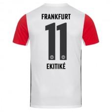Eintracht Frankfurt Ekitike 11 Kotipelipaita 2024-25 Jalkapallo Pelipaidat Peliasut