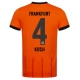 Eintracht Frankfurt Koch 4 Kolmas Pelipaita 2024-25 Jalkapallo Pelipaidat Peliasut