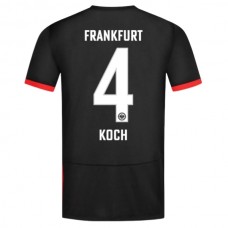 Eintracht Frankfurt Koch 4 Vieraspelipaita 2024-25 Jalkapallo Pelipaidat Peliasut