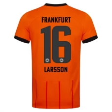 Eintracht Frankfurt Larsson 16 Kolmas Pelipaita 2024-25 Jalkapallo Pelipaidat Peliasut
