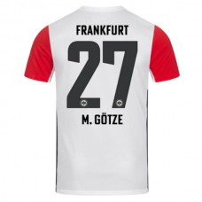 Eintracht Frankfurt M.Götze 27 Kotipelipaita 2024-25 Jalkapallo Pelipaidat Peliasut