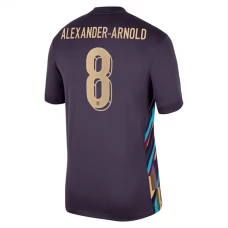 Englanti Alexander-Arnold 8 Vieraspelipaita EM 2024 Jalkapallo Pelipaidat Peliasut