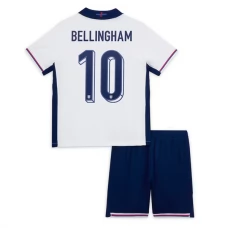 Englanti Bellingham 10 Lasten Kotipelipaita EM 2024 Jalkapallo Pelipaidat Peliasut