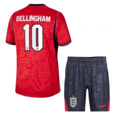 Englanti Bellingham 10 MM Vieraspaita 2026 Lasten Pelipaita
