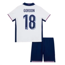 Englanti Gordon 18 Lasten Kotipelipaita EM 2024 Jalkapallo Pelipaidat Peliasut