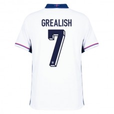 Englanti Grealish 7 Kotipelipaita EM 2024 Jalkapallo Pelipaidat Peliasut