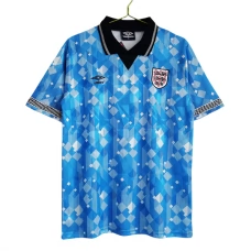 Englanti Kolmas Pelipaita Retro 1990 Jalkapallo Pelipaidat Peliasut