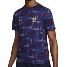 Englanti Kotipelipaita Pre-Match 2024 Jalkapallo Pelipaidat Peliasut