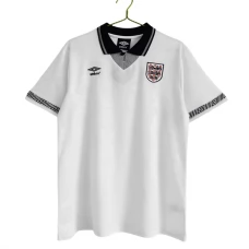 Englanti Kotipelipaita Retro 1990 Jalkapallo Pelipaidat Peliasut