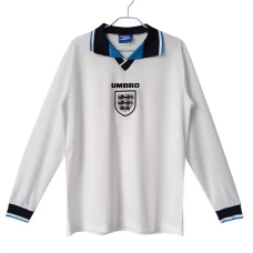 Englanti Kotipelipaita Retro 1996 Jalkapallo Pelipaidat Peliasut(L/S)