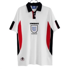 Englanti Kotipelipaita Retro 1998 Jalkapallo Pelipaidat Peliasut