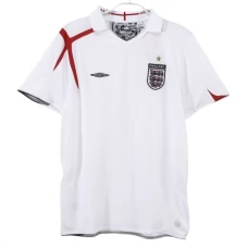 Englanti Kotipelipaita Retro 2006 Jalkapallo Pelipaidat Peliasut