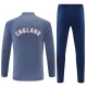 Englanti Lasten Tracksuit 2026-27 - 1-4 Zip Harmaa