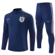 Englanti Lasten Tracksuit 2026-27 - 1-4 Zip Sininen