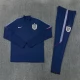 Englanti Lasten Tracksuit 2026-27 - 1-4 Zip Sininen