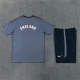Englanti Lasten Tracksuit(Paita+Shorts) 2026-27 Harmaa