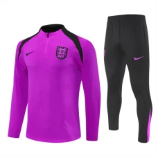 Englanti Verryttelypuku 2025-26 - 1-4 Zip Violetti