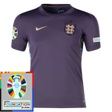 Englanti Vieraspelipaita EM 2024 Jalkapallo Pelipaidat Peliasut Patch
