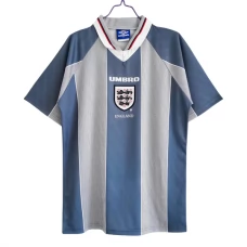 Englanti Vieraspelipaita Retro 1996 Jalkapallo Pelipaidat Peliasut