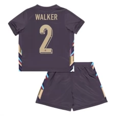 Englanti Walker 2 Lasten Vieraspelipaita EM 2024 Jalkapallo Pelipaidat Peliasut