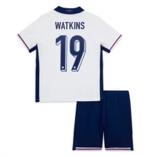 Englanti Watkins 19 Lasten Kotipelipaita EM 2024 Jalkapallo Pelipaidat Peliasut