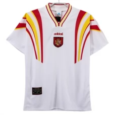 Espanja Kolmas Pelipaita Retro 1996 Jalkapallo Pelipaidat Peliasut
