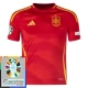 Espanja Kotipelipaita EM 2024 Jalkapallo Pelipaidat Peliasut Patch