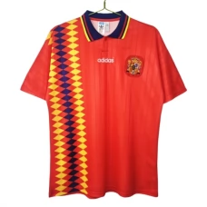 Espanja Kotipelipaita Retro 1994-95 Jalkapallo Pelipaidat Peliasut