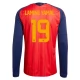 Espanja Lamine Yamal 19 MM Kotipaita 2026 Pelipaita Long Sleeve